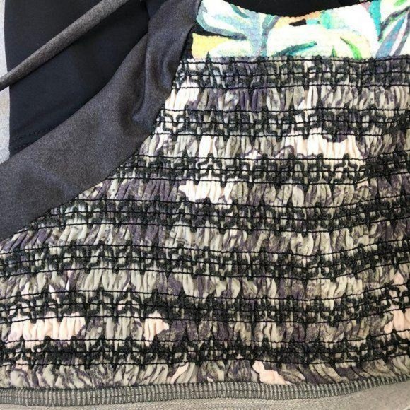 FP Movement Halter X Open Back Smocked Sports Bra - Picture 7 of 8